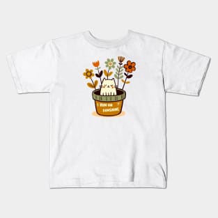 I run on sunshine Kids T-Shirt